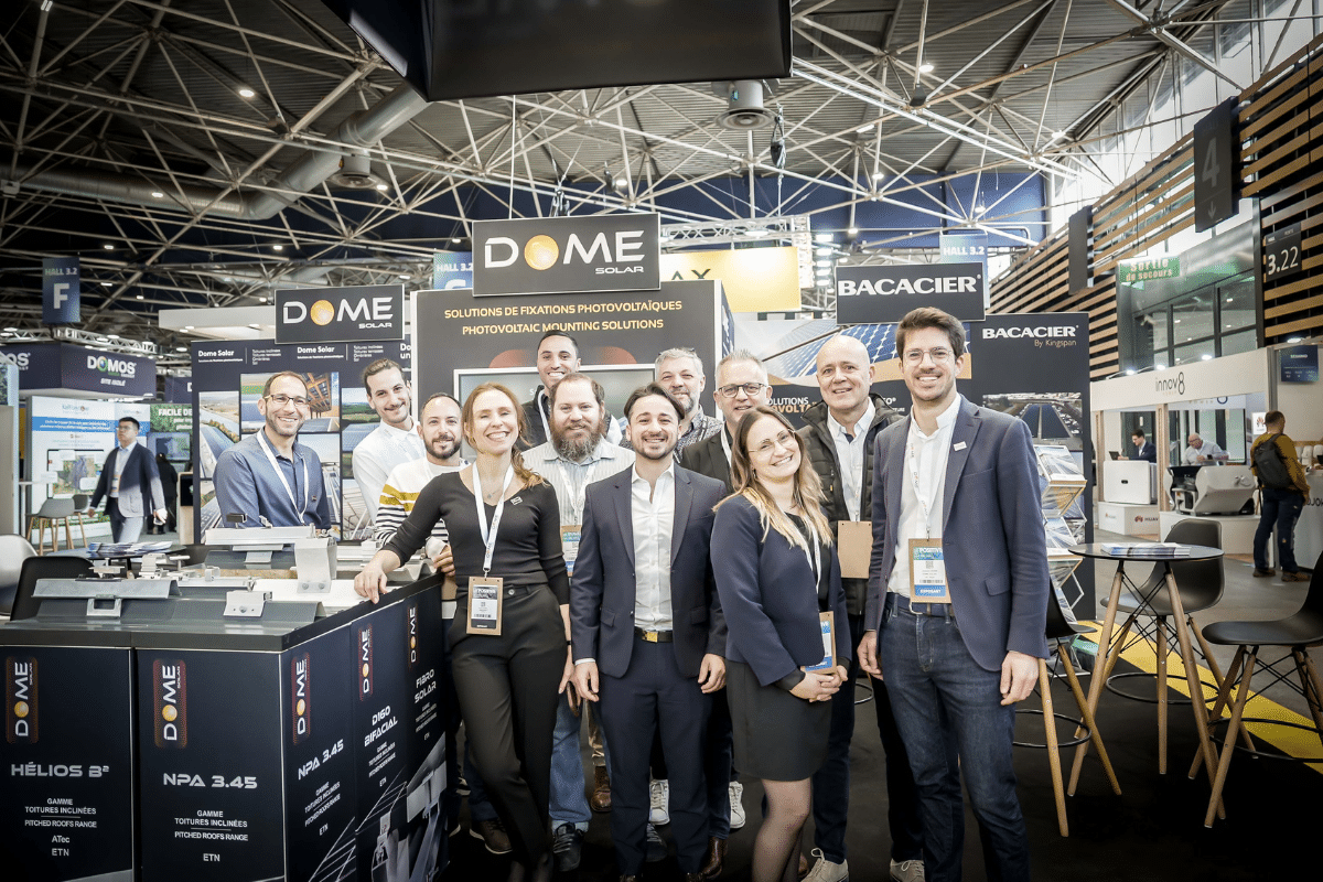 Dome solar Intersolar recadré