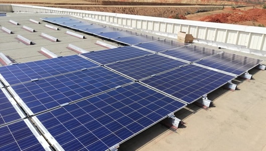 Toiture bitume photovoltaïque Almaden Marocco