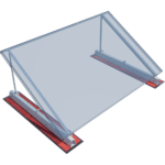 BIM Roof-Solar Bitume Incliné maquette numérique