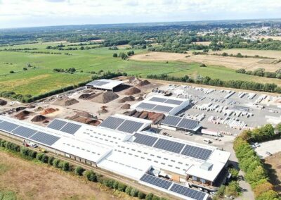 Toiture photovoltaïque usine 2