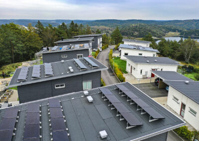 Installation photovoltaïque sur maisons individuelles