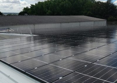 toiture photovoltaïque dépôt logistique 4