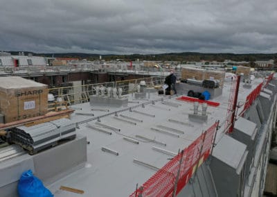 Installation photovoltaique sur toiture terrasses résidentielle