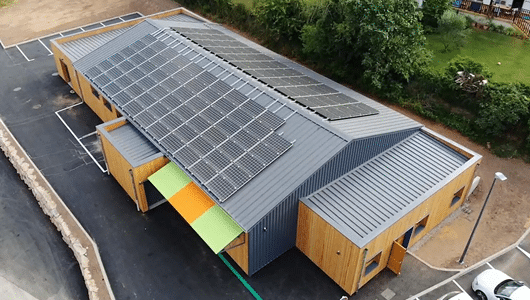 Toiture photovoltaïque pour autoconsommation collective