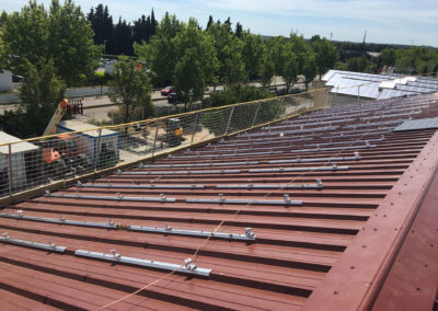 Toiture photovoltaïque sur bac acier pour la chambre d'agriculture du gard 6