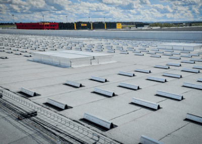 Toiture photovoltaïque pour l’aéroport de Lyon Saint Exupéry