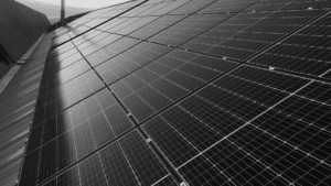 rails fixations panneaux photovoltaïques pour toitures tôles trapézoïdales